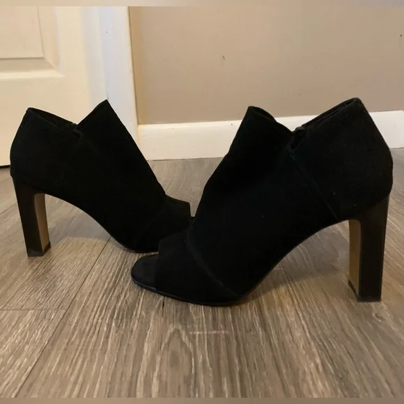 Steven By Steve Madden - Jette Open Toe Ankle Boot, black , 7M, Like New,No Box - Picture 11 of 16